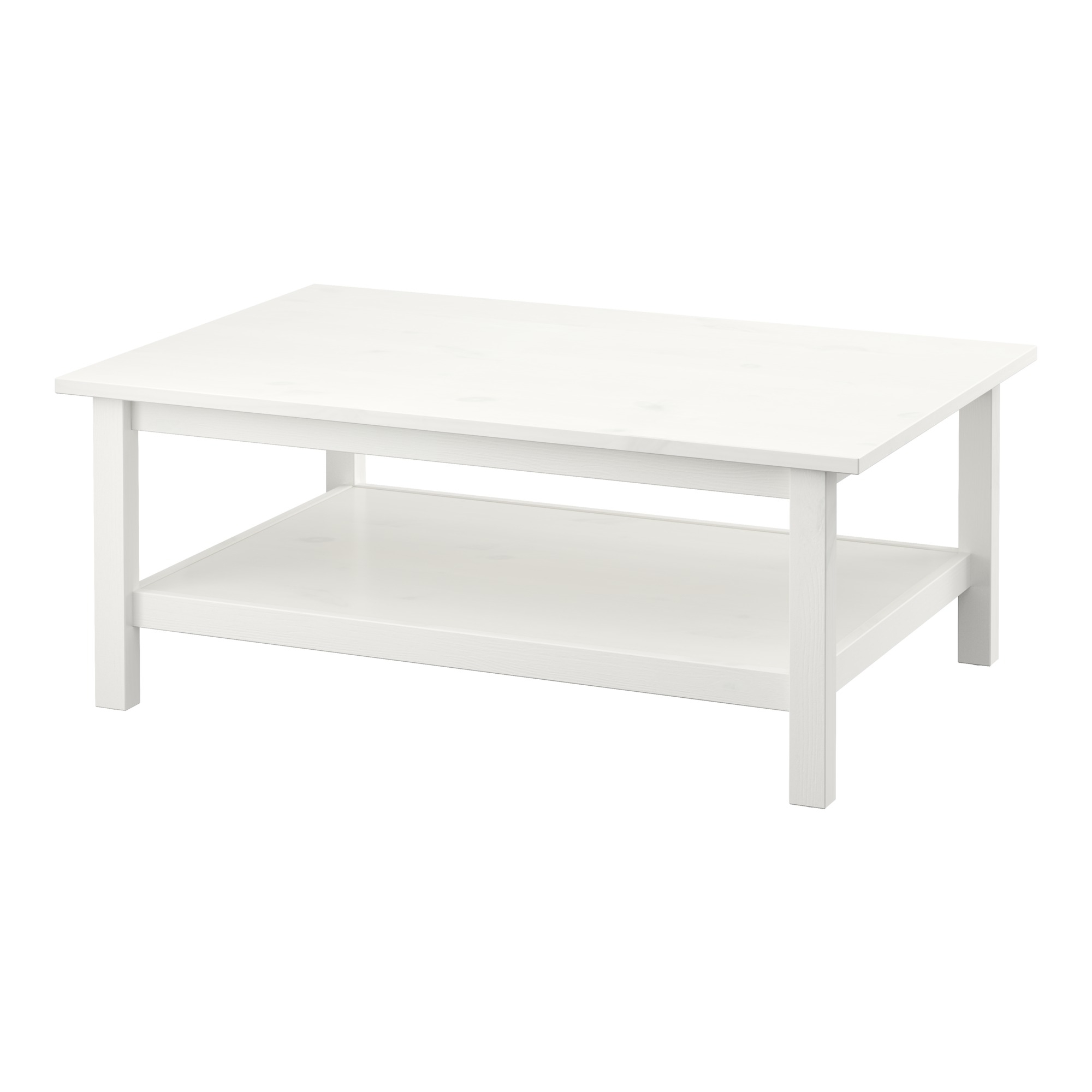 HEMNES Mesa de centro - tinte blanco - IKEA