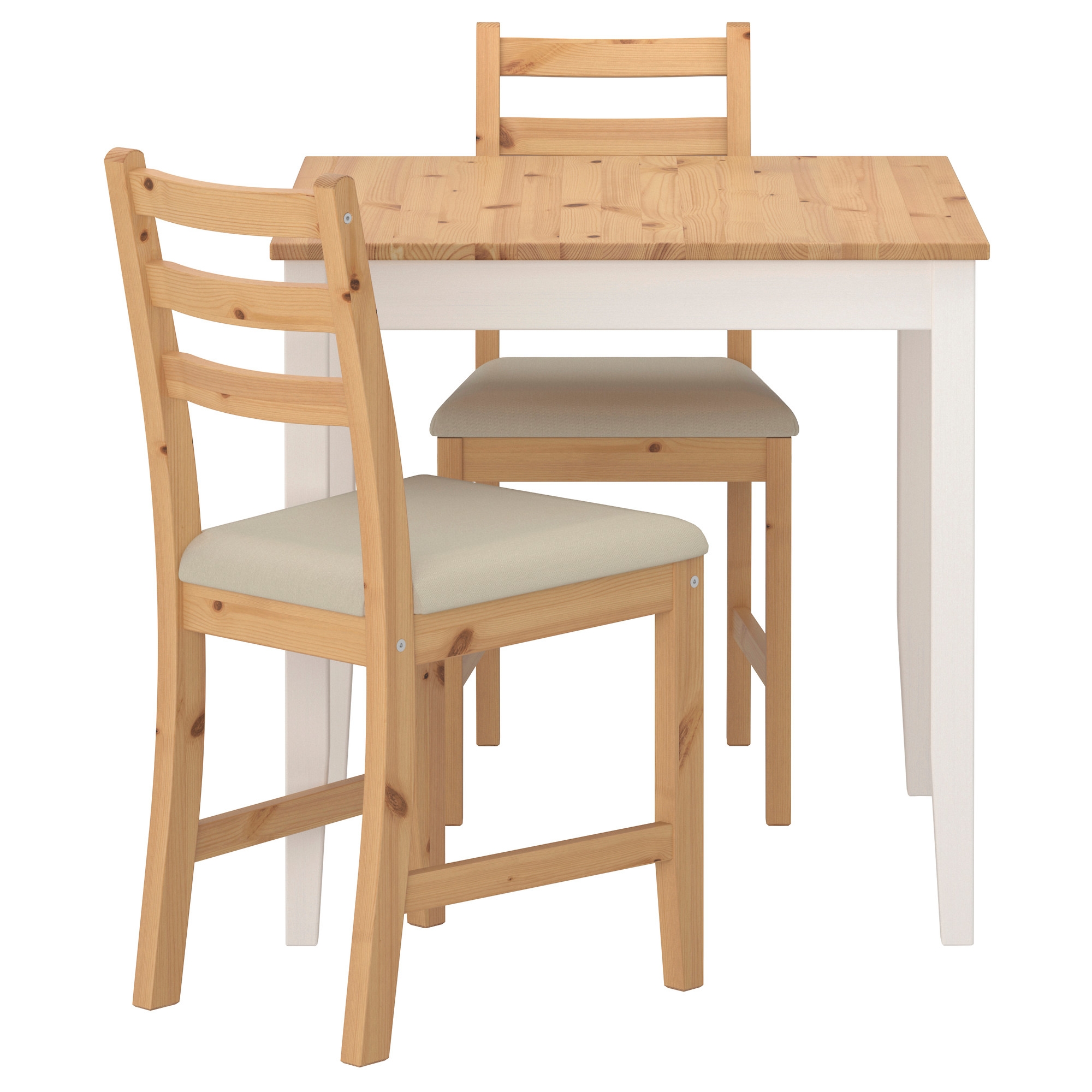 LERHAMN Table And 2 Chairs